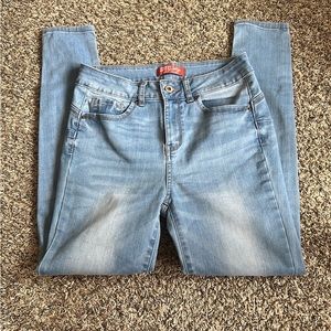 High rise skinny jeans